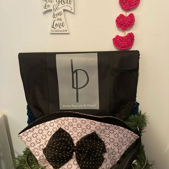 Pink and Black Designer Baghatti
